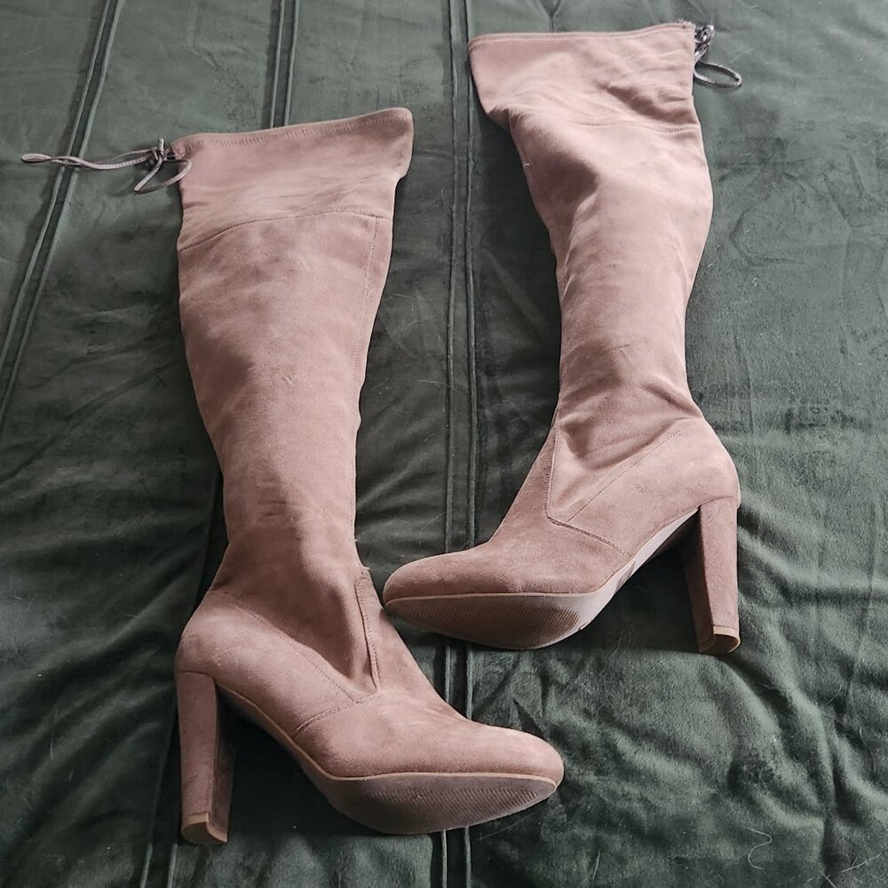Thigh-high boots